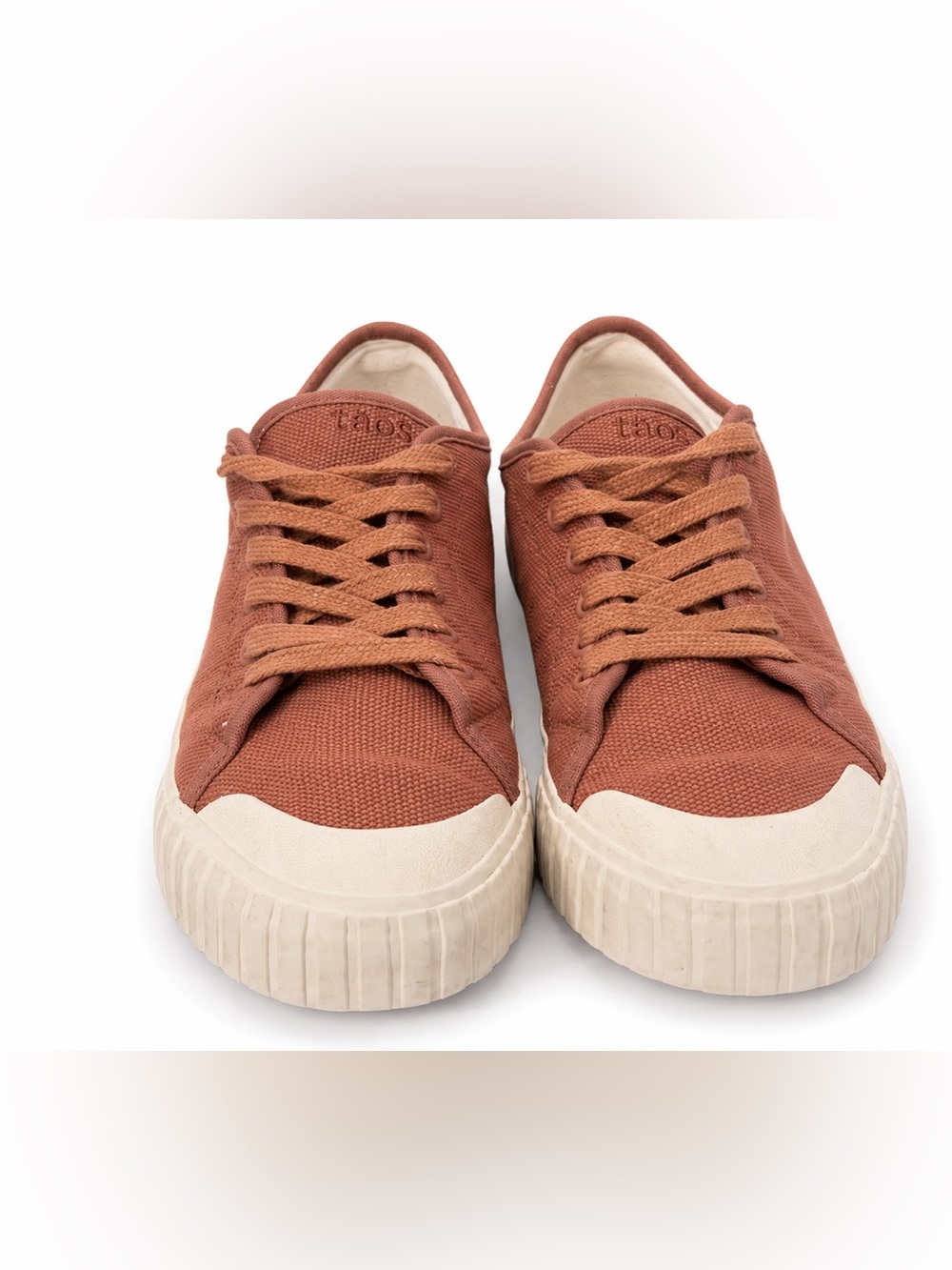 Taos One Vision Canvas Sneakers Clay Terracotta Comfort Shoes Women’s 7.5